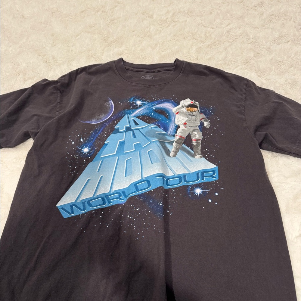 Space Adventure Kids T-Shirt - Black